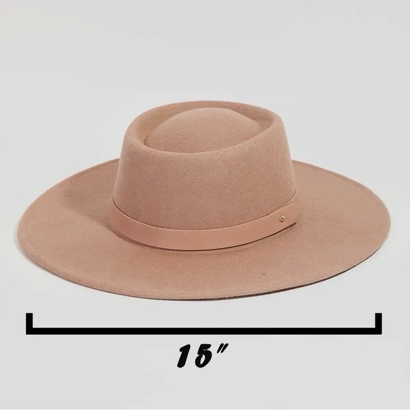 Chestnut fedora hat - Picture 3 of 3